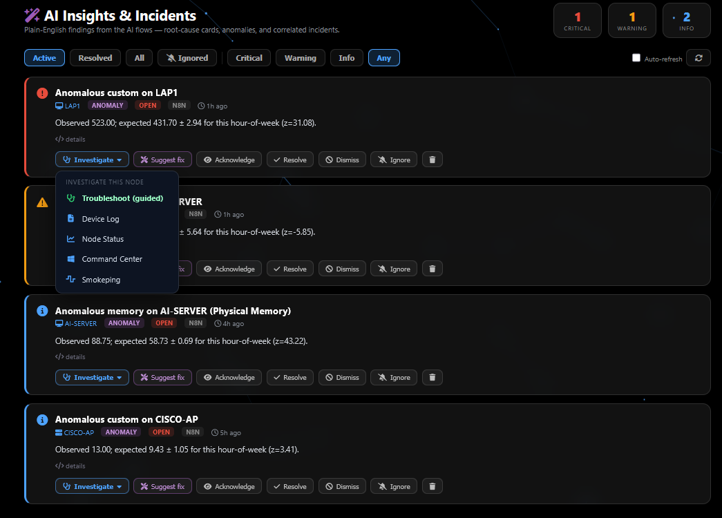AI Insights screenshot