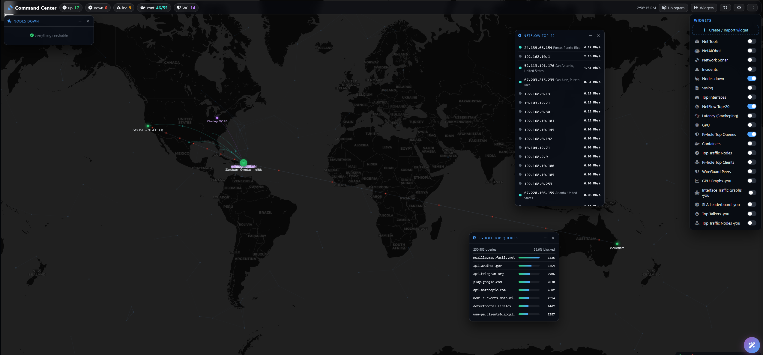 Command Center screenshot