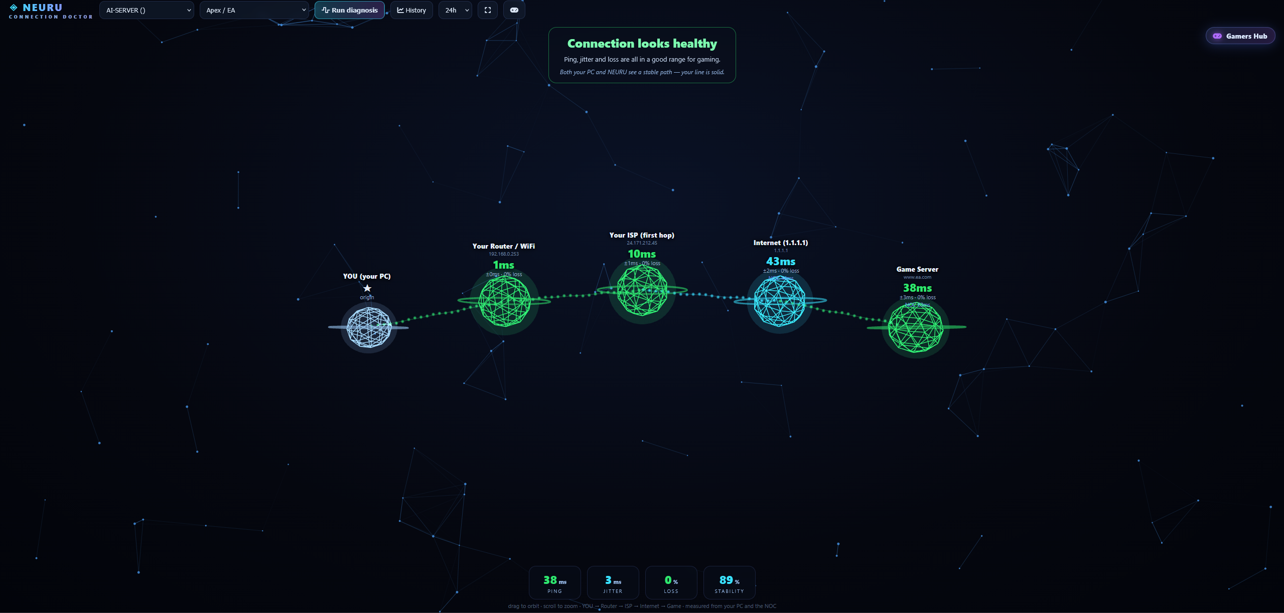 Connection Doctor screenshot