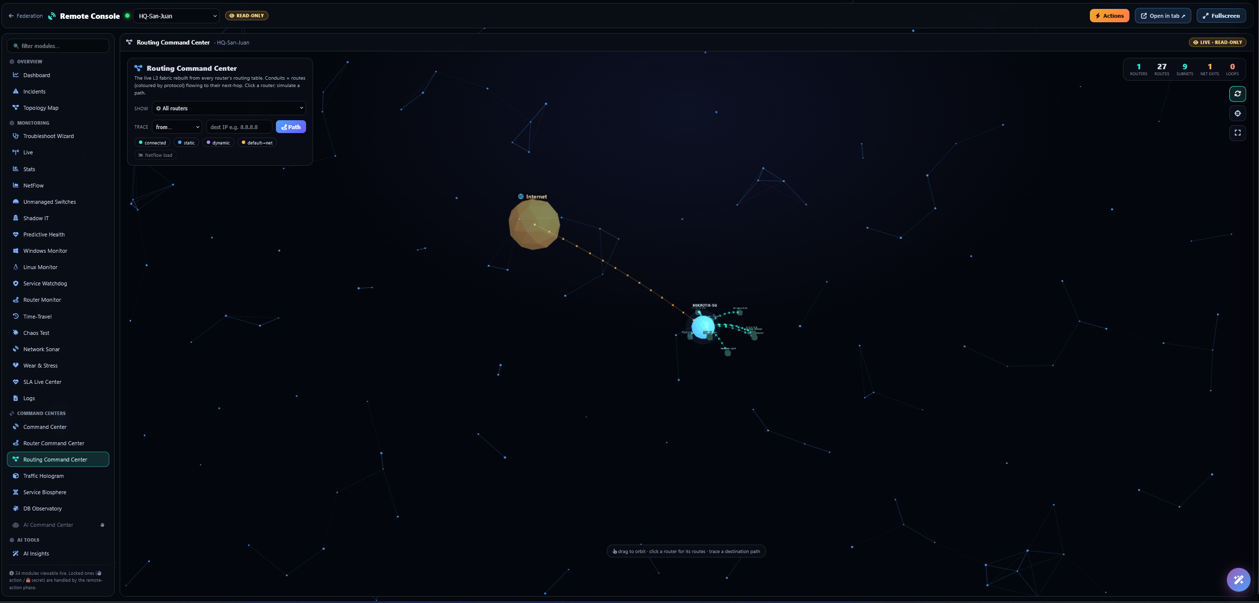 Remote Console screenshot