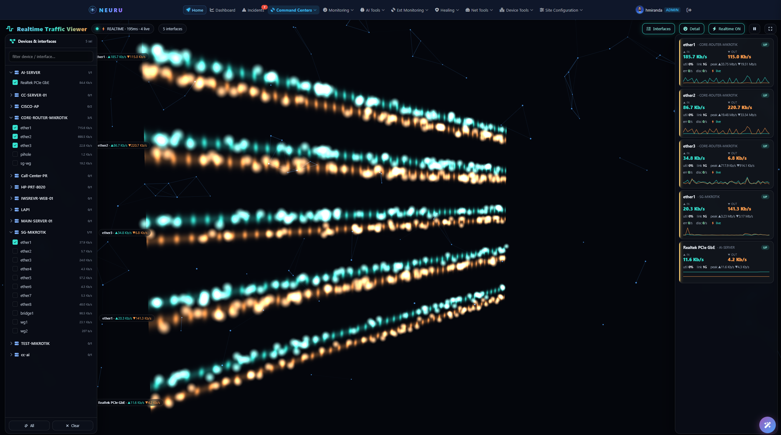 Realtime Traffic Viewer screenshot